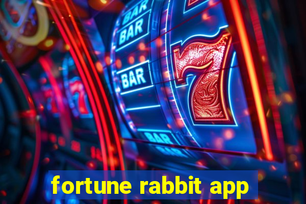 fortune rabbit app